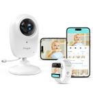 Monitor de Bebê Simyke 1080P Smart WiFi - Com Detecção de Choro