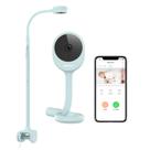 Monitor de câmera para bebês NETVUE Peekababy com análise do sono azul