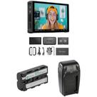Monitor de câmera Portkeys PT5 III 5,4" 800 nits Kit