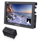 Monitor de campo da câmera FEELWORLD FW703 7" IPS 3G SDI 4K HDMI
