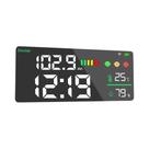 Monitor De Decibéis WiFi, Sensor De Temperatura E Umidade Com Display LED, Conexão Tuya, Detector De