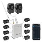 Monitor de Energía para Hogar Inteligente Fusion Energy SEM-Meter con 8 Sensores de 50A