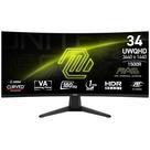 Monitor de jogos MSI MAG 346CQ 34 polegadas 3440 x 1440 UWQHD 180Hz Monitor de jogos MSI MAG 346CQ 34 polegadas 3440 x 1440 UWQHD 180Hz
