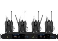 Monitor De Palco Quadruplo Ponto Sem Fio In Ear Ksr Psm8000