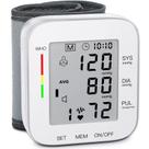Monitor de pressão arterial de pulso MMIZOO W1681 LCD 13,5-19,5 cm