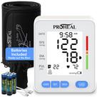 Monitor de pressão arterial ProHeal com manguito grande e fala