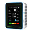 Monitor de qualidade do ar Ocdonor 5 em 1 CO2/formaldeído/TVOC Monitor de qualidade do ar Ocdonor 5 em 1 CO2/formaldeído/TVOC