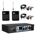 Monitor Dylan Sem Fio Uhf Dsm600 C/ 2 Bodypack 2 Headphones Cor Preto Monitor Dylan Sem Fio Uhf Dsm600 C/ 2 Bodypack 2 Headphones Cor Preto