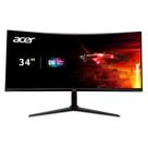 Monitor Gamer Acer Nitro XZ342CU 34" UWQHD Ultrawide Curvo 180Hz HDMI DP - Preto