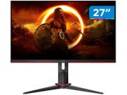 Monitor Gamer AOC 27" Full HD 165Hz 1ms HDMI 27G2S/BK com Ajuste de Altura