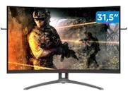 Monitor Gamer AOC Agon Curvo 31.5" 165Hz Full HD 1ms DisplayPort/HDMI FreeSync - AG323FCXE