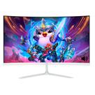 Monitor Gamer Curvo 23.8" Full HD Com Áudio Borda Infinita R2800 - Branco