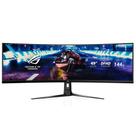 Monitor Gamer Curvo ASUS ROG Swift 49", DFHD, UltraWide, 144Hz, FreeSync Premium Pro, HDR 400, Altura Ajustável, Som Integrado - XG49VQ