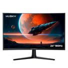 Monitor Gamer Curvo Husky Boreal 24", FHD, 180Hz, 1ms, Adaptive Sync, VA, DisplayPort e HDMI, HDR - HMG00424PT Monitor Gamer Curvo Husky Boreal 24", FHD, 180Hz, 1ms, Adaptive Sync, VA, DisplayPort e HDMI, HDR - HMG00424PT