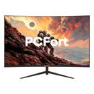 Monitor Gamer Curvo PCFort U27F100 27" Full HD LED, 100Hz, 1ms, HDMI e VGA, 100% sRGB, Preto - U27F100