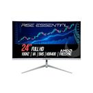 Monitor Gamer Curvo Rise Mode Essential 24", FHD, 100Hz, VA, FreeSync, HDR 400, HDMI e VGA, Branco - RM-MOG-24C100FH-W