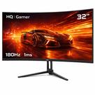 Monitor Gamer HQ Ultra 32" Curvo 1ms, 180Hz, Quad HD (QHD) - 2560x1440, AMD FreeSync, HDMI, DP, HQ32C180