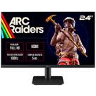 Monitor Gamer LG 24" Full HD, 1920 x 1080, 100Hz, Tela IPS, 5ms, HDMI, Ajuste de Inclinação, Vesa, Preto - 24MS500-B