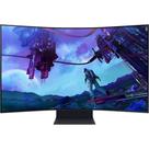 Monitor Gamer Odyssey Ark G97NC 55" 4K UHD VA 165Hz Curvo Preto Samsung
