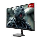 Monitor Gamer Pcyes Quartzo Q23F 23.8 Flat Fhd Ips 100Hz 5Ms Hdmi/Vga Freesync Black Vulcan Pmgq23F100Bv