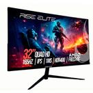 Monitor Gamer Rise Mode Elite 32 Qhd 2k 165hz 1ms Ips Preto