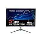 Monitor Gamer Rise Mode Essential 22", FHD, 100Hz, 5ms, VA, FreeSync, HDR 400, HDMI e VGA, sRGB 99%, Branco - RM-MOG-22F100FH-W Monitor Gamer Rise Mode Essential 22", FHD, 100Hz, 5ms, VA, FreeSync, HDR 400, HDMI e VGA, sRGB 99%, Branco - RM-MOG-22F100FH-W