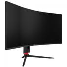 Monitor Gamer SuperFrame Precision 34 Pol Curvo UWQHD E-LED 180Hz HDR FreeSync G-Sync HDMI DP Preto SFPCCB34180QHD
