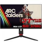 Monitor Gamer SuperFrame Wing 27 Pol MiniLED Dual Mode 4K Ultra HD 160Hz Full HD 320Hz FreeSync GSync HDMI DP SFWGFB27320DM