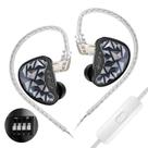 Monitor In-Ear KZ AS24 Pro 24 Drivers BA 8 Níveis de Ajuste