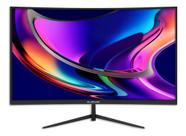 Monitor Led 23 Widescreen Curvo Preto + Kit Teclado E Mouse