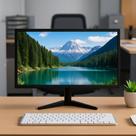 Monitor LED 27 Polegadas Full HD Entradas HDMI VGA 16:9 Escritório Computador