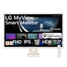 Monitor LG SMART Branco 32" IPS FHD 32SR50F-W.AWZM