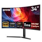 Monitor MNNM 34" Ultrawide Curvo 180Hz 1ms FreeSync