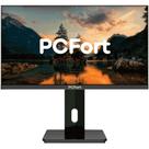 Monitor PCFort T2422 24" 100hz Led Full HD - HDMI - VGA - PIVOT com ajuste de altura
