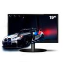 Monitor PCTop LED 19'' HD HDMI VGA 60Hz 5ms Preto MLP190HDMI