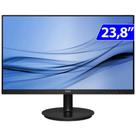 Monitor Philips W-LED 23,8 Polegadas Widescreen Full HD HDMI VGA 241V8LAB