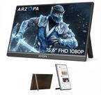 Monitor Portátil Arzopa 15,6” A1 IPS Full HD 1080p Ultrafino USB-C HDMI Tela Estendida