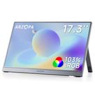 Monitor portátil ARZOPA Z1C Plus 17,3" 1080P IPS 103% sRGB