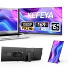 Monitor Portátil KEFEYA 15,6" FHD 1080P - Extensor de Tela para Laptop