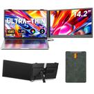Monitor portátil Setclod 14,2 FHD 1080P IPS 0,17 polegadas ultrafino