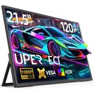 Monitor portátil UPERFECT 21,5" 120 Hz com suporte e VESA