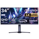 Monitor Reletech G34WQ Curvo Ultrawide 34" 165Hz 1ms Monitor Reletech G34WQ Curvo Ultrawide 34" 165Hz 1ms