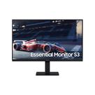 Monitor Samsung Essential S3 FHD 27 LED IPS 5ms 100HZ DBSUB HDMI LS27D300GALMZD Preto