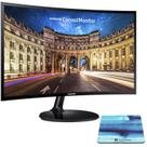 Monitor Samsung LC24F390FHNXZA LED curvo de 24" 60 Hz FHD 1080P