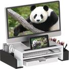 Monitor Stand Riser Simple Houseware com bandeja ajustável