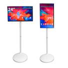 Monitor Touchscreen 24 Polegadas IPS Full HD Wi Fi Tela Interativa estilo totem