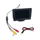 Monitor Universal Para Carro De 4.3 Polegadas, Imagem De Reversão Em Alta Definição, Fácil De
