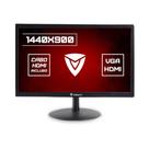 Monitor Valianty Led 19 pol Preto Vga/hdmi