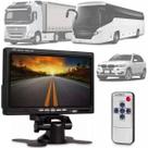 Monitor Veicular Rs737br Pro 7 Pol 12v 24v Caminhão Carro