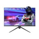 Monitor YEYIAN 27" IPS sem moldura 2560x1440P QHD 180Hz, vermelho